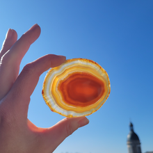 Charger l'image dans la galerie, Petite Tranche d'Agate Cornaline