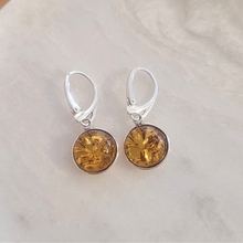 Charger l'image dans la galerie, Boucles d'oreilles Arbre de vie en Ambre
