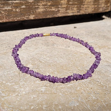 Charger l'image dans la galerie, Collier ras de cou Améthyste