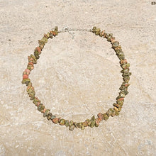 Charger l'image dans la galerie, Collier ras de cou Unakite