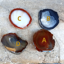Charger l'image dans la galerie, 4 tranches d'agates