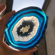 Charger l'image dans la galerie, tranche agate bleue
