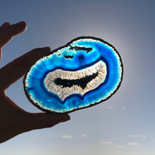 Charger l'image dans la galerie, tranche agate bleue
