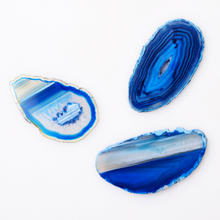 Charger l'image dans la galerie, tranches d'agate bleue