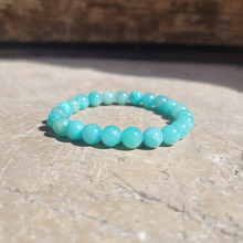 Charger l'image dans la galerie, Bracelet Amazonite 8mm