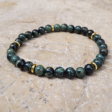 Charger l'image dans la galerie, grand bracelet femme en jaspe