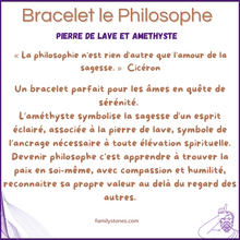 Charger l'image dans la galerie, bracelet le philosophe