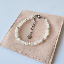 Charger l'image dans la galerie, Bracelet Pierre de Lune facetté