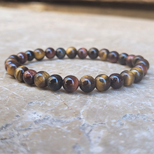 Charger l'image dans la galerie, Bracelet trio protection 6 mm