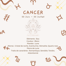 Charger l'image dans la galerie, pierre de naissance Cancer