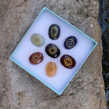 Charger l'image dans la galerie, galets 7 chakras