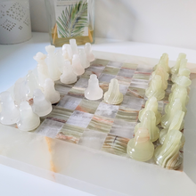 Charger l'image dans la galerie, jeu d'échecs en onyx