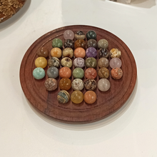 Charger l'image dans la galerie, solitaire taille moyenne en pierres naturelles