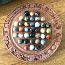 Charger l'image dans la galerie, jeu de solitaires artisanal