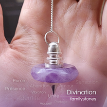 Charger l'image dans la galerie, pendule divinatoire amethyste