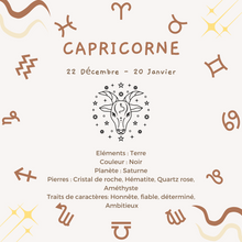 Charger l'image dans la galerie, pierre de naissance capricorne