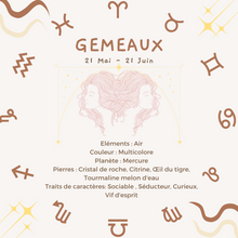 Charger l'image dans la galerie, pierre de naissance gémeaux