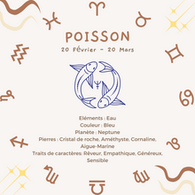 Charger l'image dans la galerie, pierre de naissance,poisson