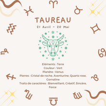 Charger l'image dans la galerie, pierre de naissance taureau