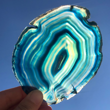 Charger l'image dans la galerie, Tranche Agate Bleue