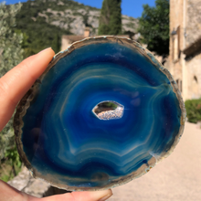 Charger l'image dans la galerie, Tranche-agate-cristallisee