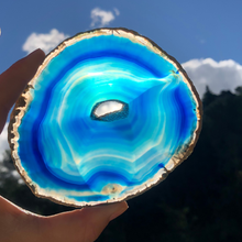Charger l'image dans la galerie, Tranche agate bleue