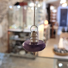 Charger l'image dans la galerie, Pendule Améthyste Disque Bi