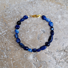 Charger l'image dans la galerie, Bracelet Cyanite Grains