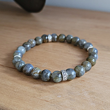 Charger l'image dans la galerie, BraceletLabradorite 8 mm Extra