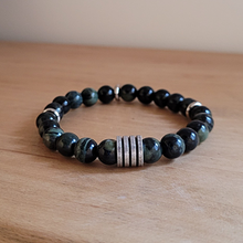 Charger l'image dans la galerie, Bracelet Homme 8 mm Jaspe Kambaba