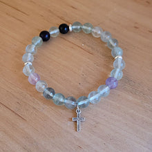 Charger l'image dans la galerie, Bracelet Homme Fluorite 8mm