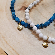 Charger l'image dans la galerie, Bracelet Saint Jacques Apatite 4 mm