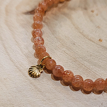 Charger l'image dans la galerie, Bracelet Saint Jacques Pierre de Soleil 4mm