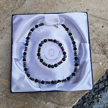 Charger l'image dans la galerie, Coffret Cadeau Homme Pierre de Lave et Onyx