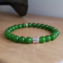 Charger l'image dans la galerie, Bracelet Homme en Jade 8mm Premium