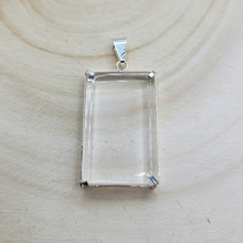 Charger l'image dans la galerie, Pendentif Plaque Cristal de Roche