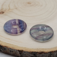 Charger l'image dans la galerie, Disque bi en fluorite Familystones