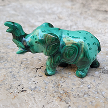 Charger l'image dans la galerie, Eléphant en Malachite