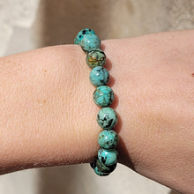 Charger l'image dans la galerie, bracelet turquoise africaine