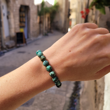 Charger l'image dans la galerie, bracelet turquoise africaine
