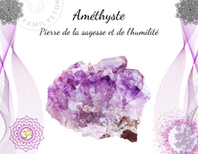 Charger l'image dans la galerie, Amethyste, pierre de sagesse et de l'humilité