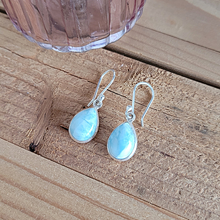 Charger l'image dans la galerie, Boucles d'oreilles Goutte Larimar