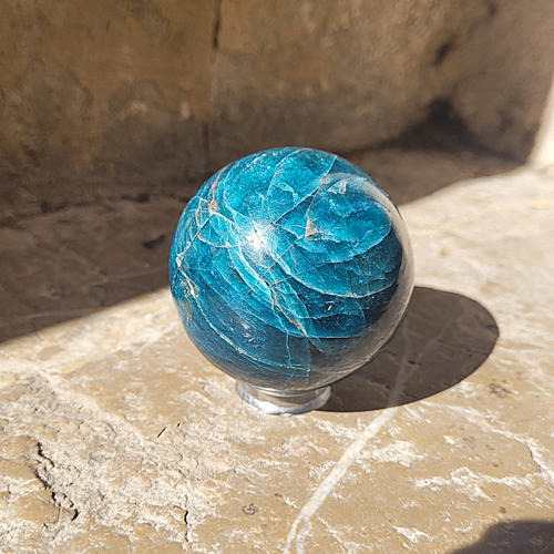 Sphère Apatite 5.5 cm - Pièce unique