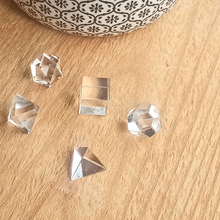 Charger l'image dans la galerie, Les Solides de Platon en Cristal de roche