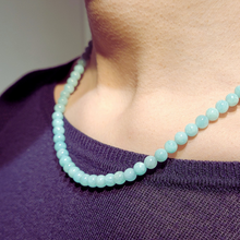 Charger l'image dans la galerie, Collier Ras de Cou Perles en Amazonite