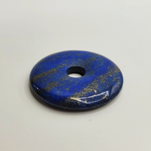 Charger l&#39;image dans la galerie, Pendentif Disque Bi Lapis Lazuli 4 cm
