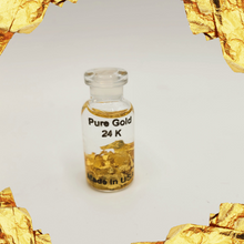 Charger l'image dans la galerie, Petite Fiole de feuilles d'Or Familystones