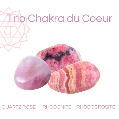 Une pierre roulée quartz rose, une rhodonite, rhodocrosite