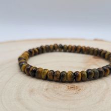 Charger l'image dans la galerie, Bracelet Oeil du Tigre Perline 6 mm
