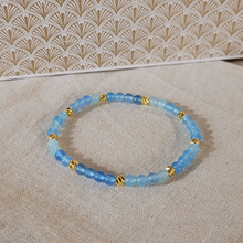 Charger l'image dans la galerie, Bracelet Anna Agate Bleue
